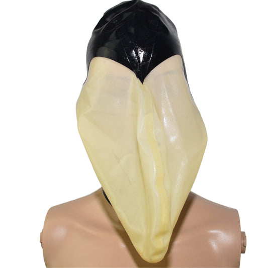 Latex Mask breath control Handmade