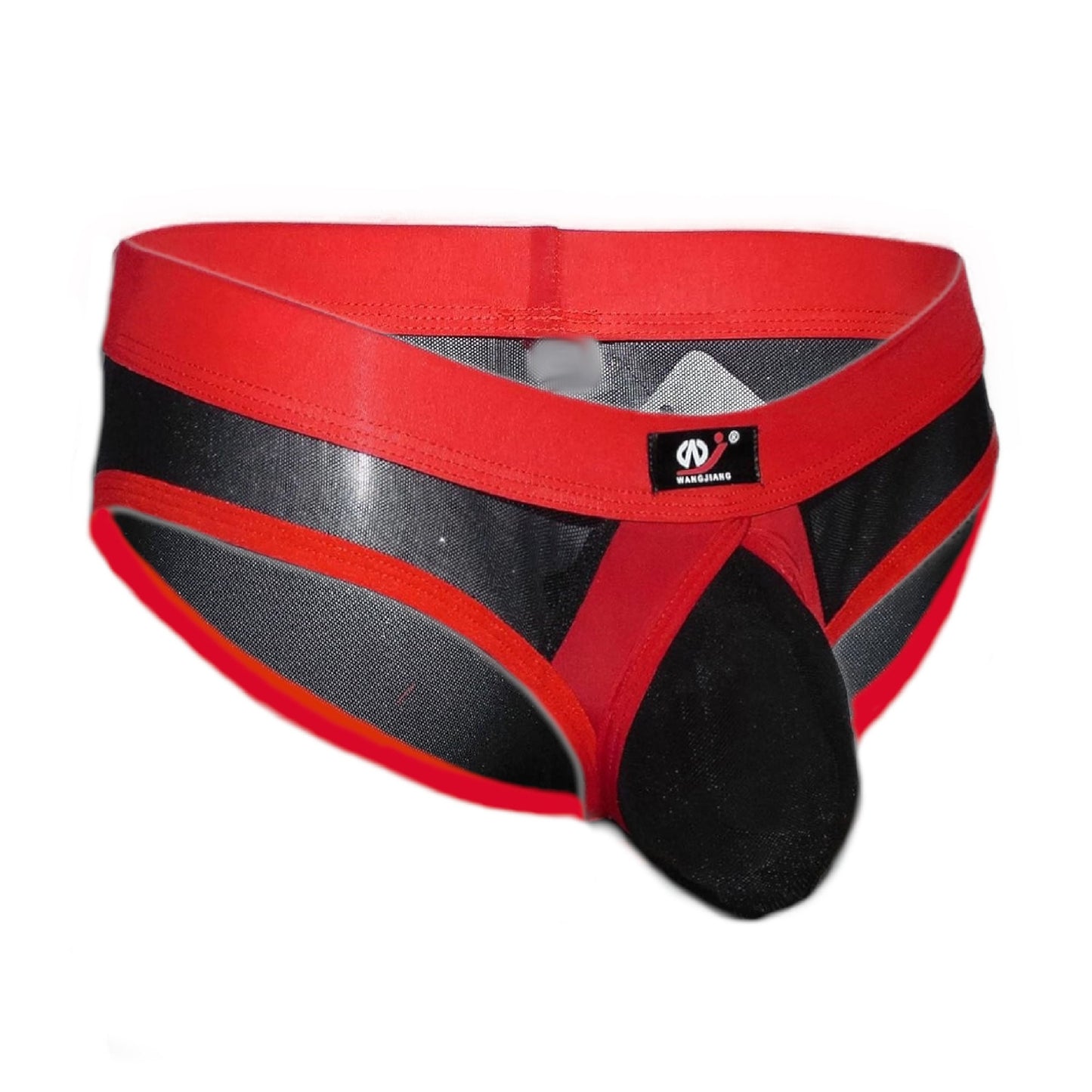 Slip mit extra Platz für das beste Stück transparent