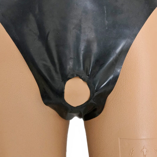 Latex String mit Frontöffnung 2.Wahl