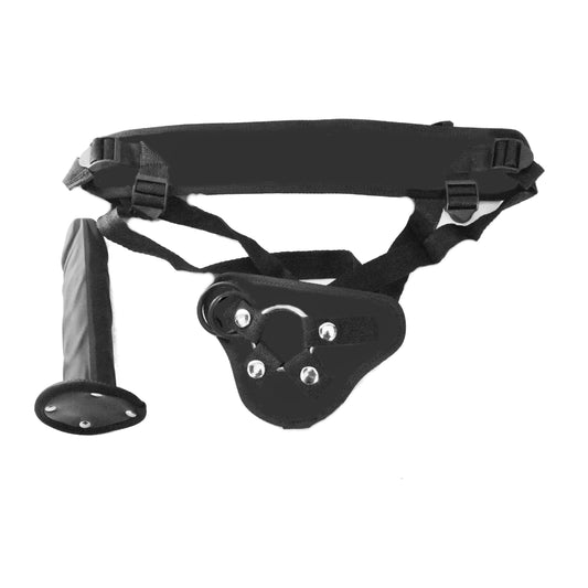 SM Strapon Adjustable PU Leather Flirting 17 cm