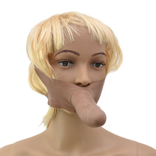 Latex Dildo mit Kopf- oder Oberschenkel Gurt 15 cm