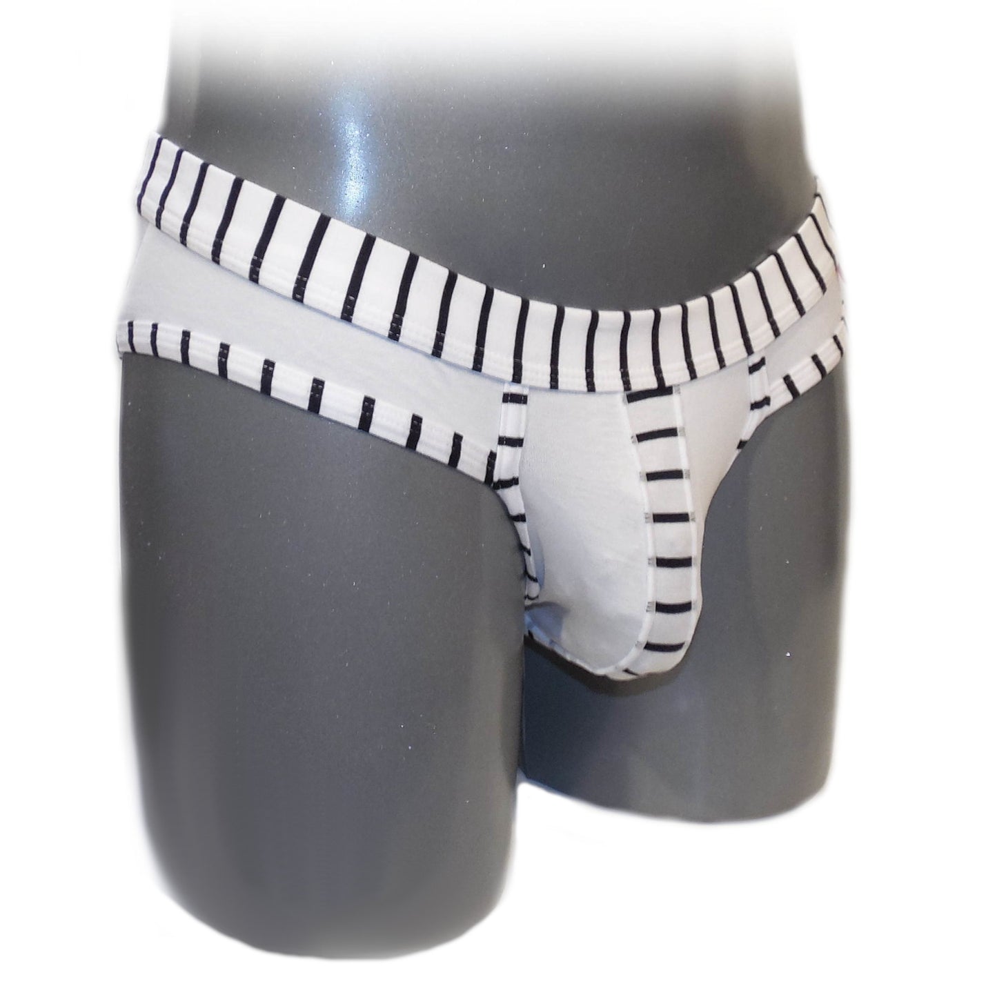 Slip mit gestreiftem Rand