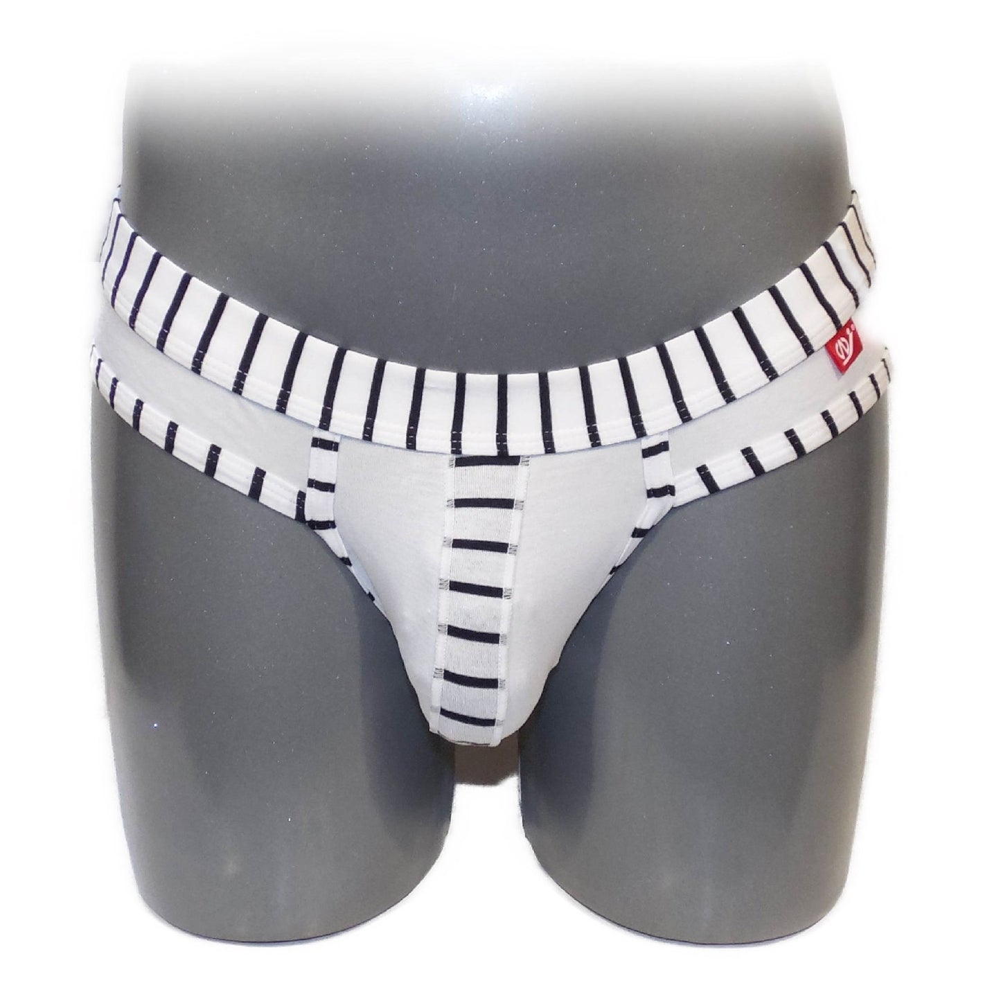 Slip mit gestreiftem Rand