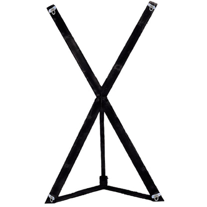 Andreas Kreuz- Leichte Bauart - mit Halteösen Fuß und Arm schwarz