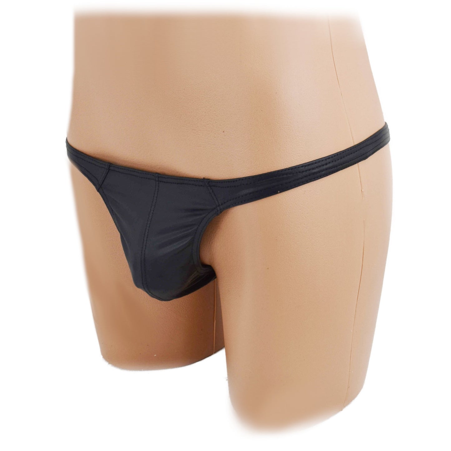 Black label design string PU leather