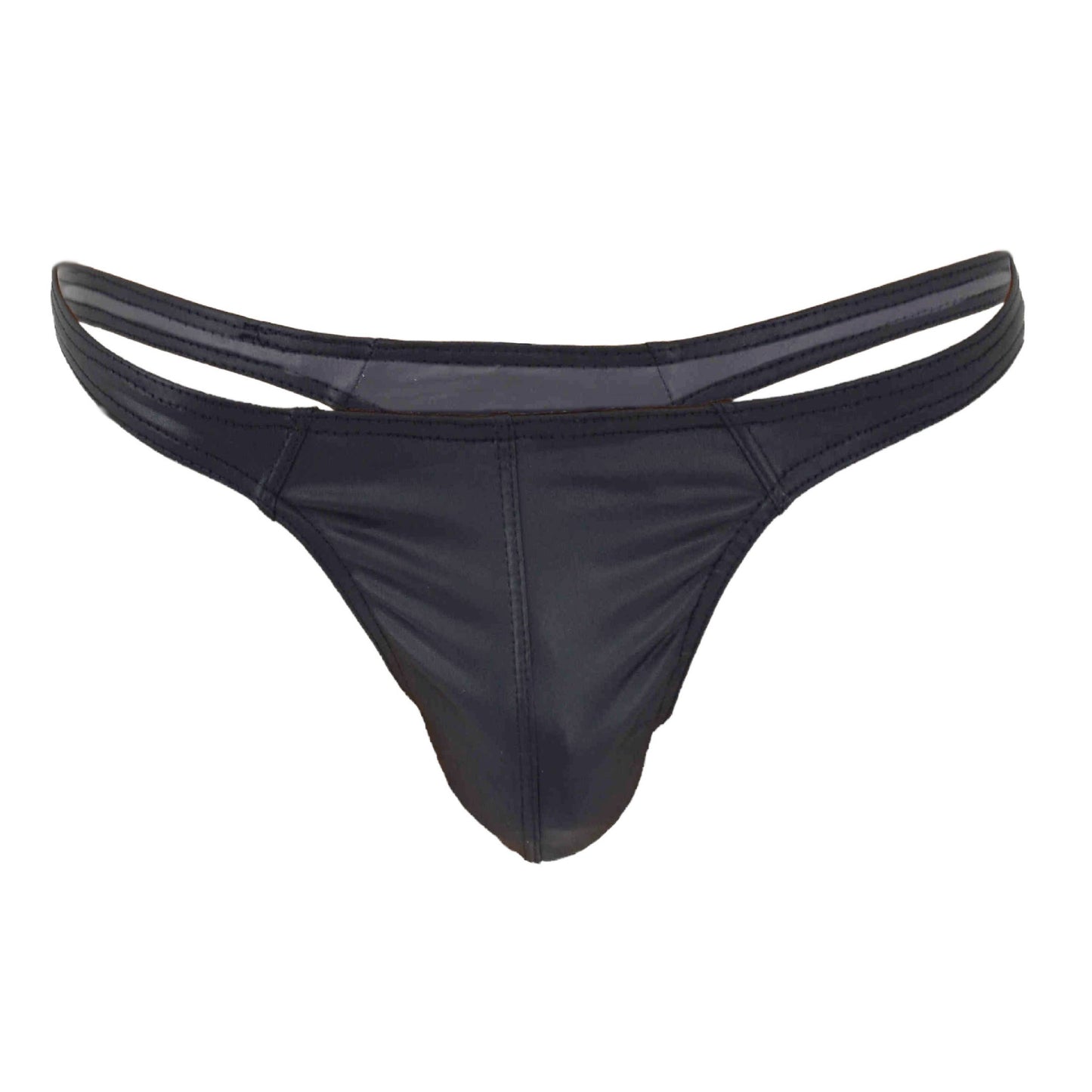 Black label design string PU leather