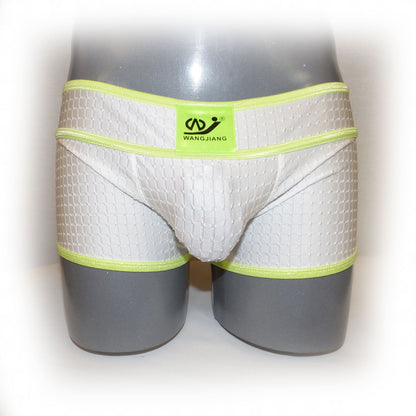 Pants with contrasting seams