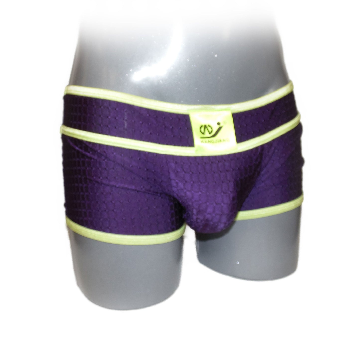Pants with contrasting seams