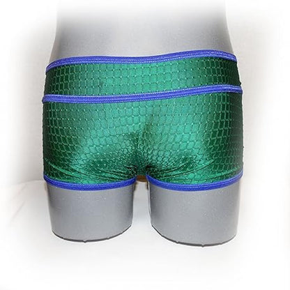 Pants with contrasting seams