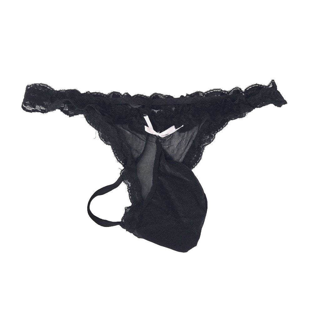 Men Lingerie Underwear Stretch String with Bulge Pouch