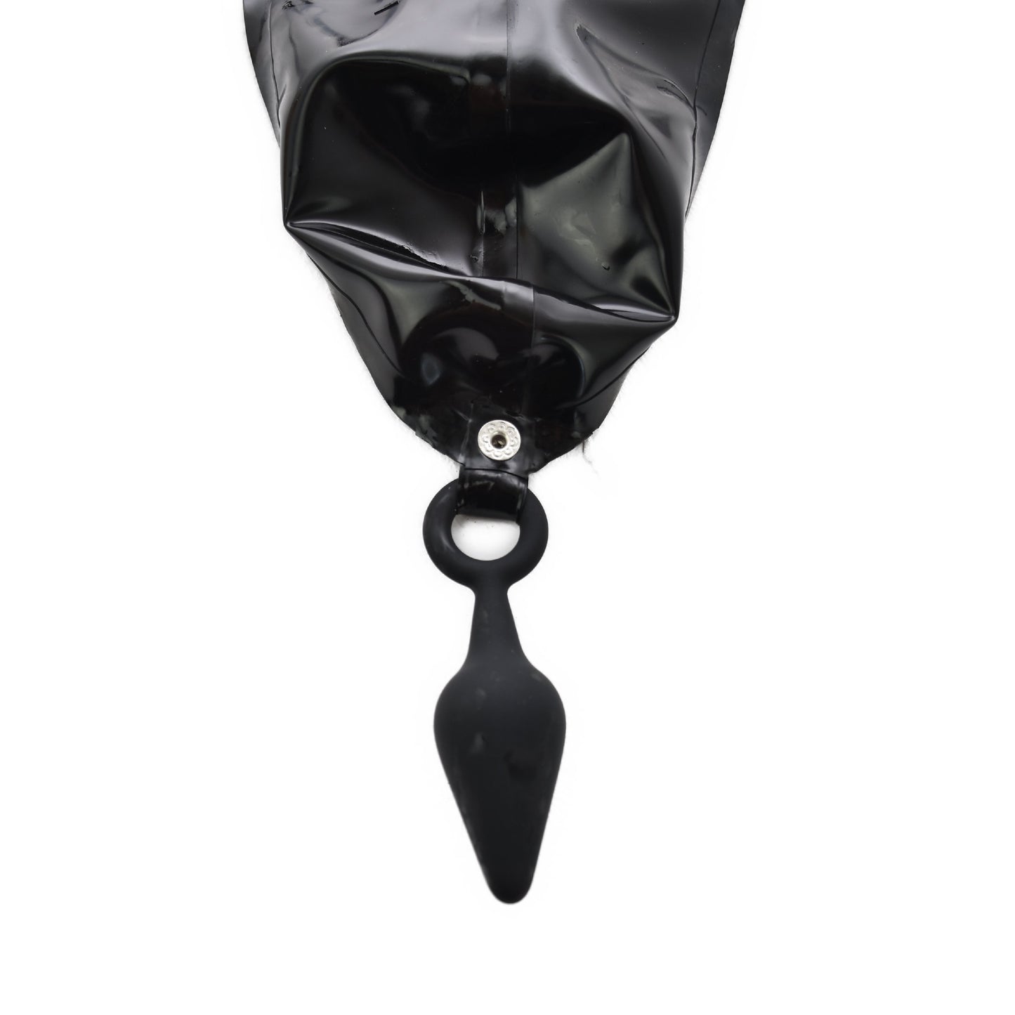 Latex thong with anal support, 0.6mm latex