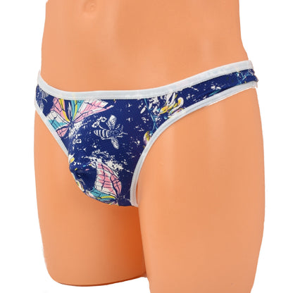 Herren String bunt