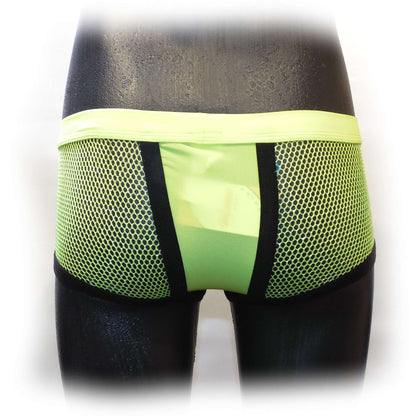 Boxer Shorts Mesh mit glitzernden Fasern