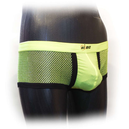 Boxer Shorts Mesh mit glitzernden Fasern
