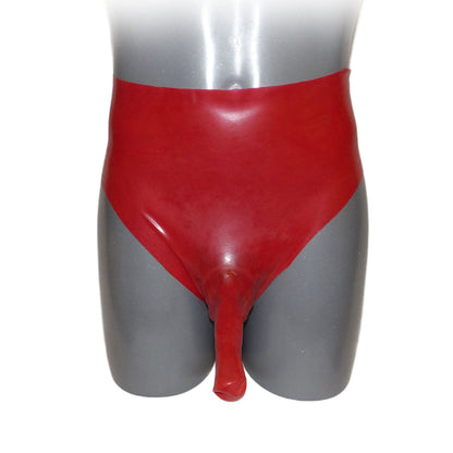 Mens short with condom