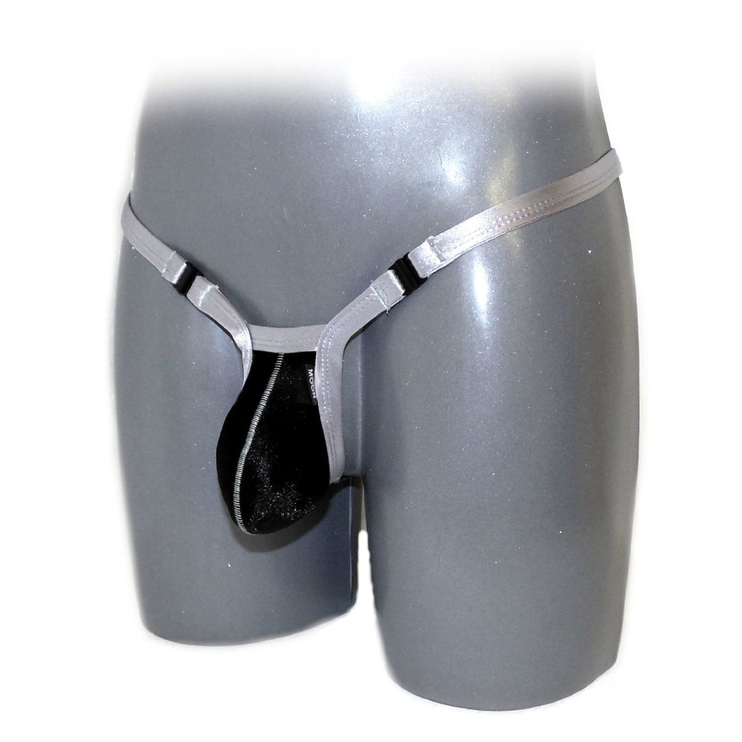 Men Micro Strings  Thong Open Butt mit Clips