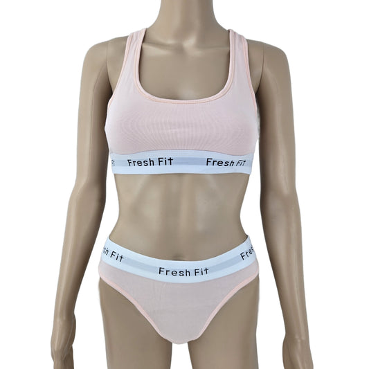 Damen Sport Set Top und String
