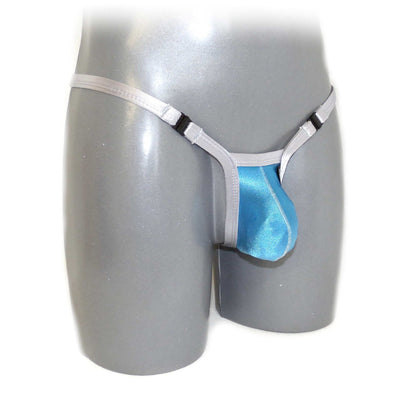 Men Micro Strings  Thong Open Butt mit Clips