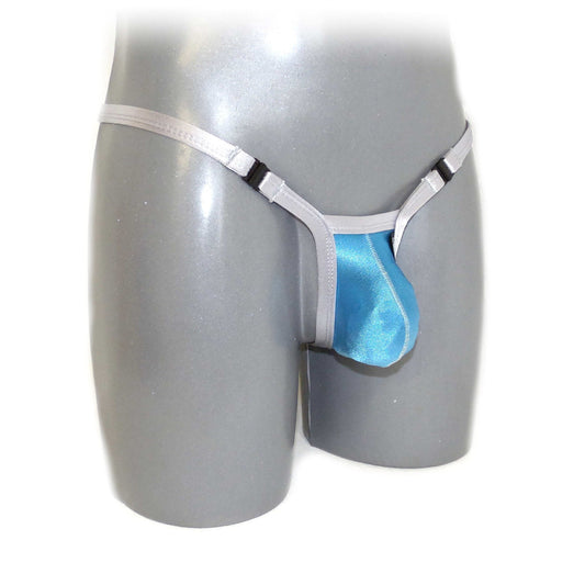 Men Micro Strings  Thong Open Butt mit Clips