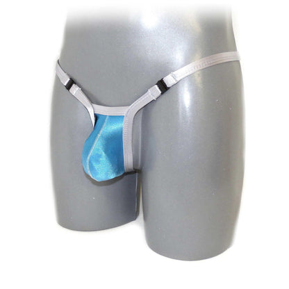 Men Micro Strings  Thong Open Butt mit Clips