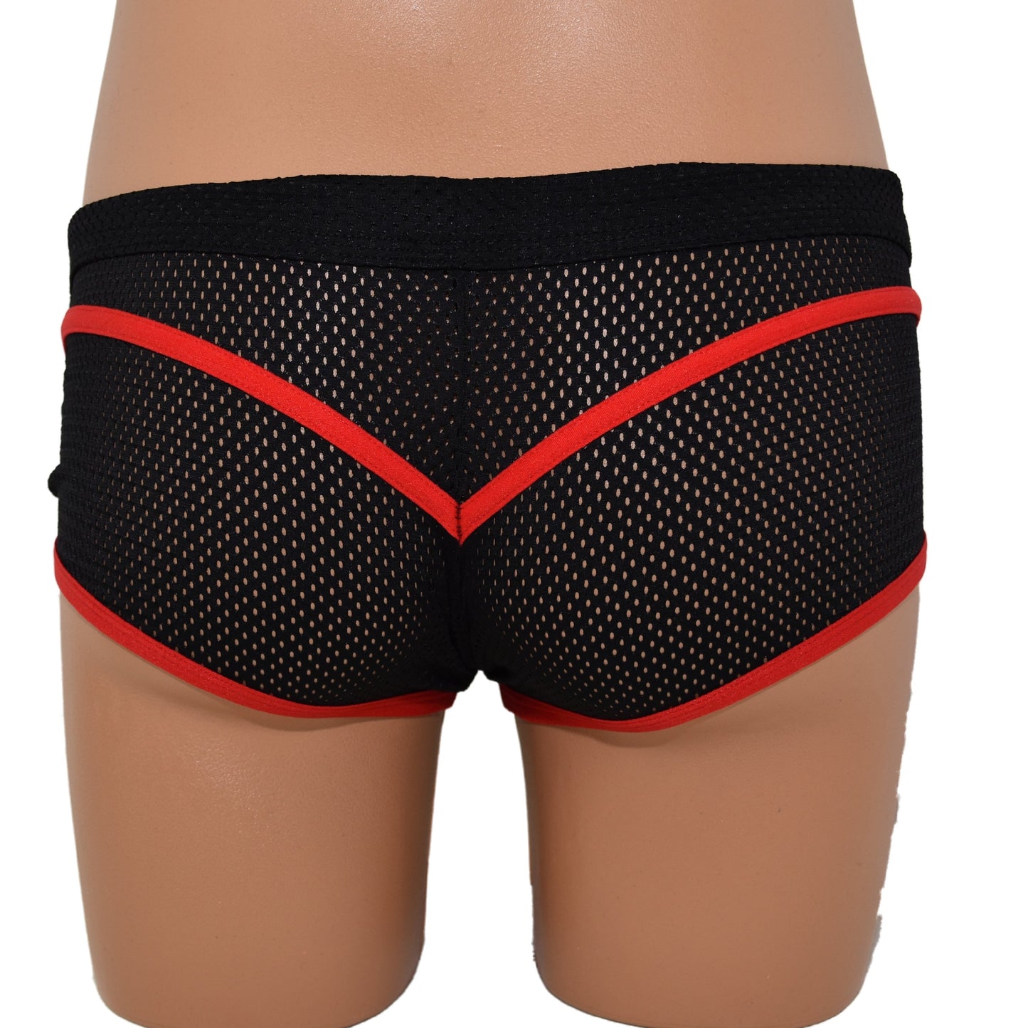 String-Pants zweifarbig angesetzt