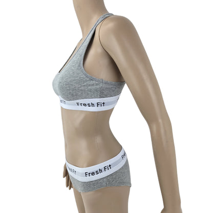 Damen Sport Set Top und String