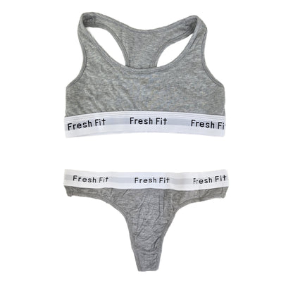 Damen Sport Set Top und String