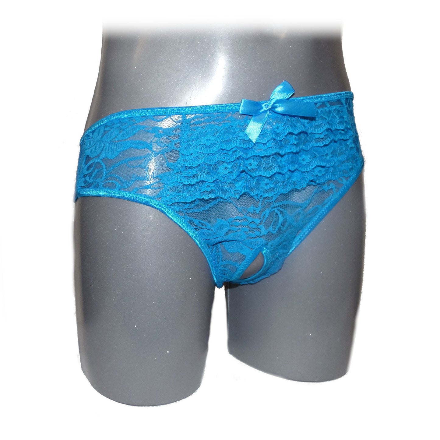 Ruffled open panties