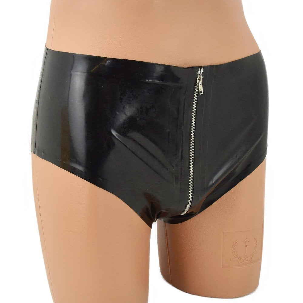 Latex slip with full-length zipper - 0.4 mm