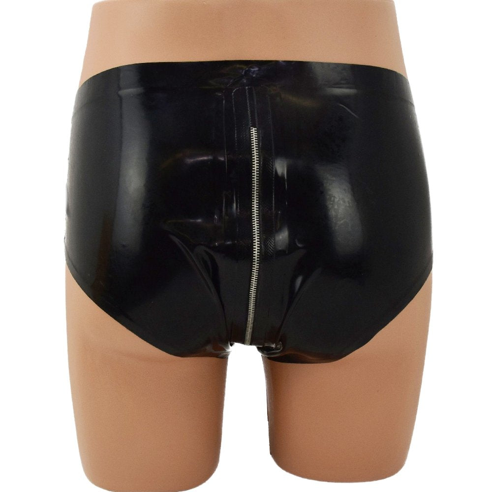 Latex slip with full-length zipper - 0.4 mm