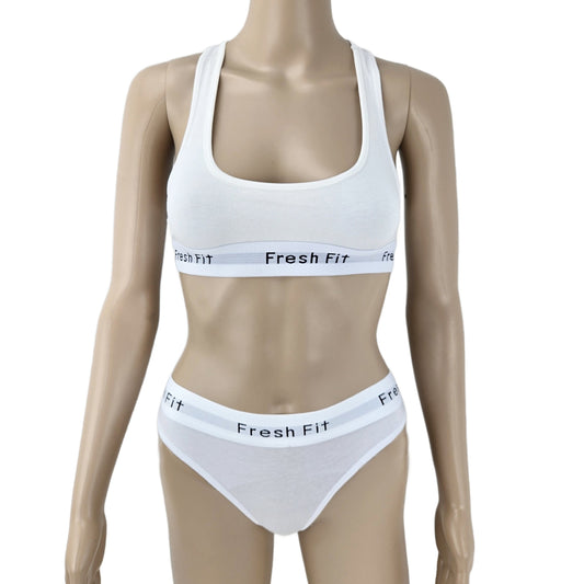 Damen Sport Set Top und String