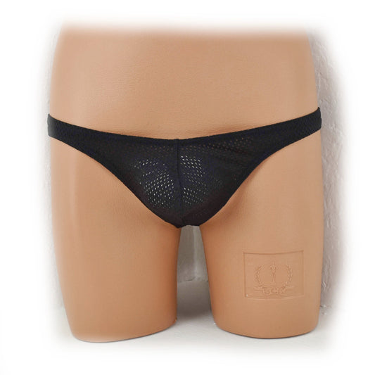 Mini- String, schön knapp geschnitten einfarbig