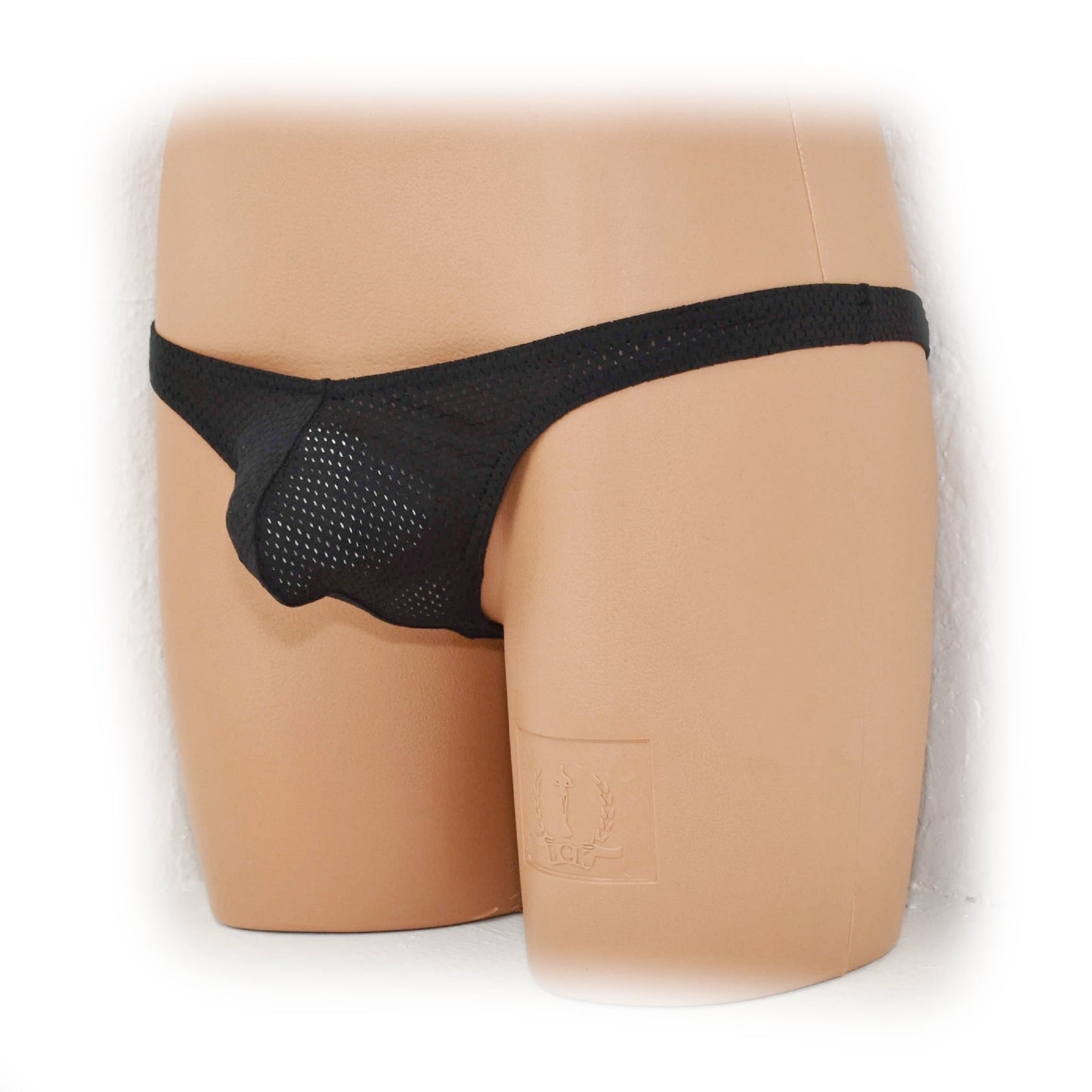 Mini- String, schön knapp geschnitten einfarbig