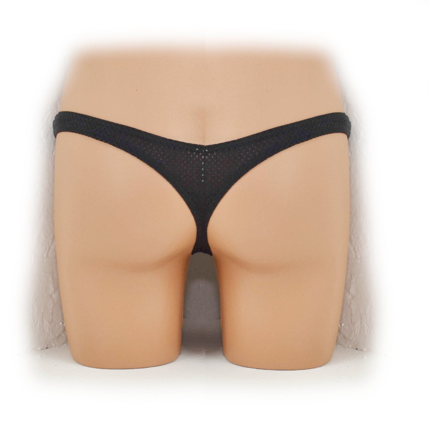 Mini- String, schön knapp geschnitten einfarbig