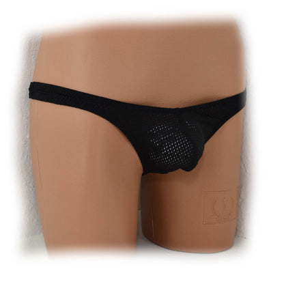 Mini- String, schön knapp geschnitten einfarbig