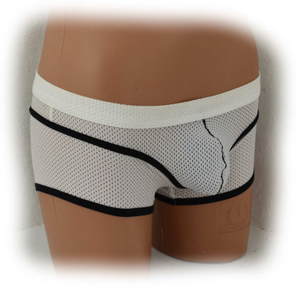 String-Pants zweifarbig angesetzt