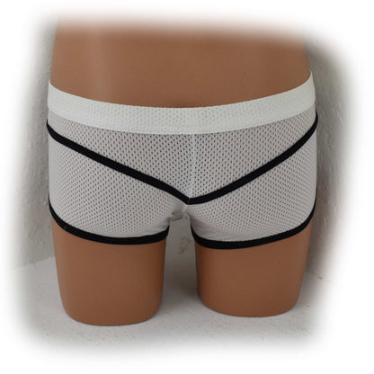 String-Pants zweifarbig angesetzt