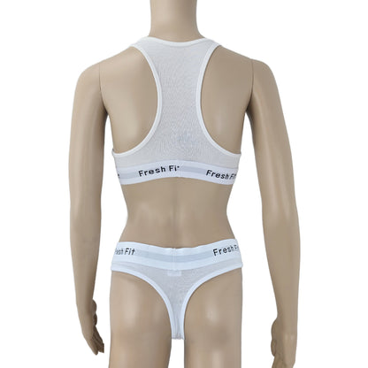 Damen Sport Set Top und String
