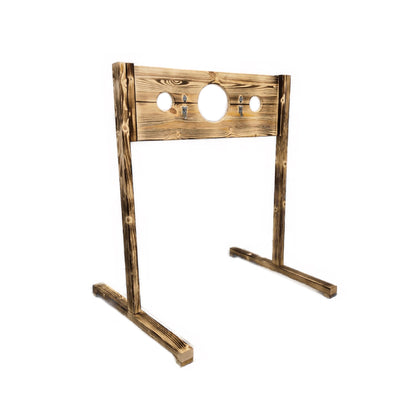 Pranger Mittelalter mit Ständer, mit Verzierung