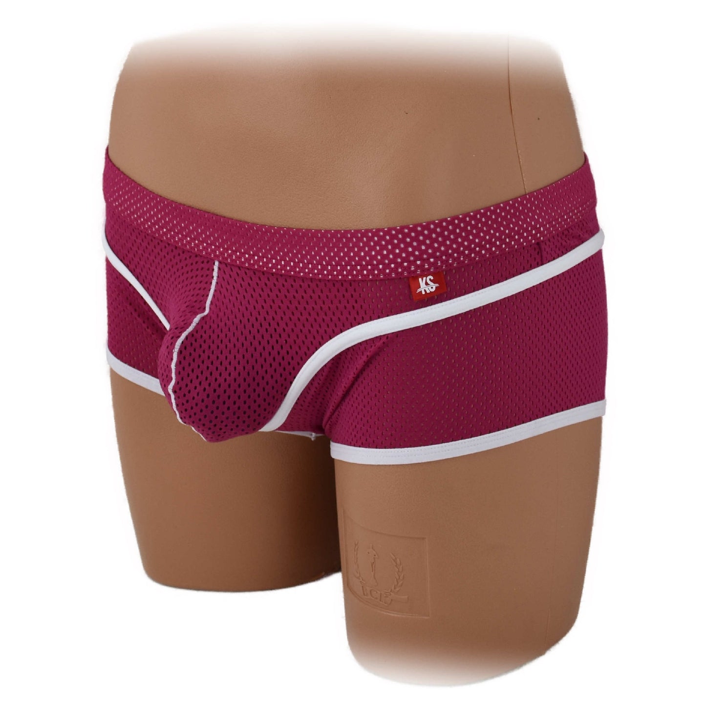 String-Pants zweifarbig angesetzt
