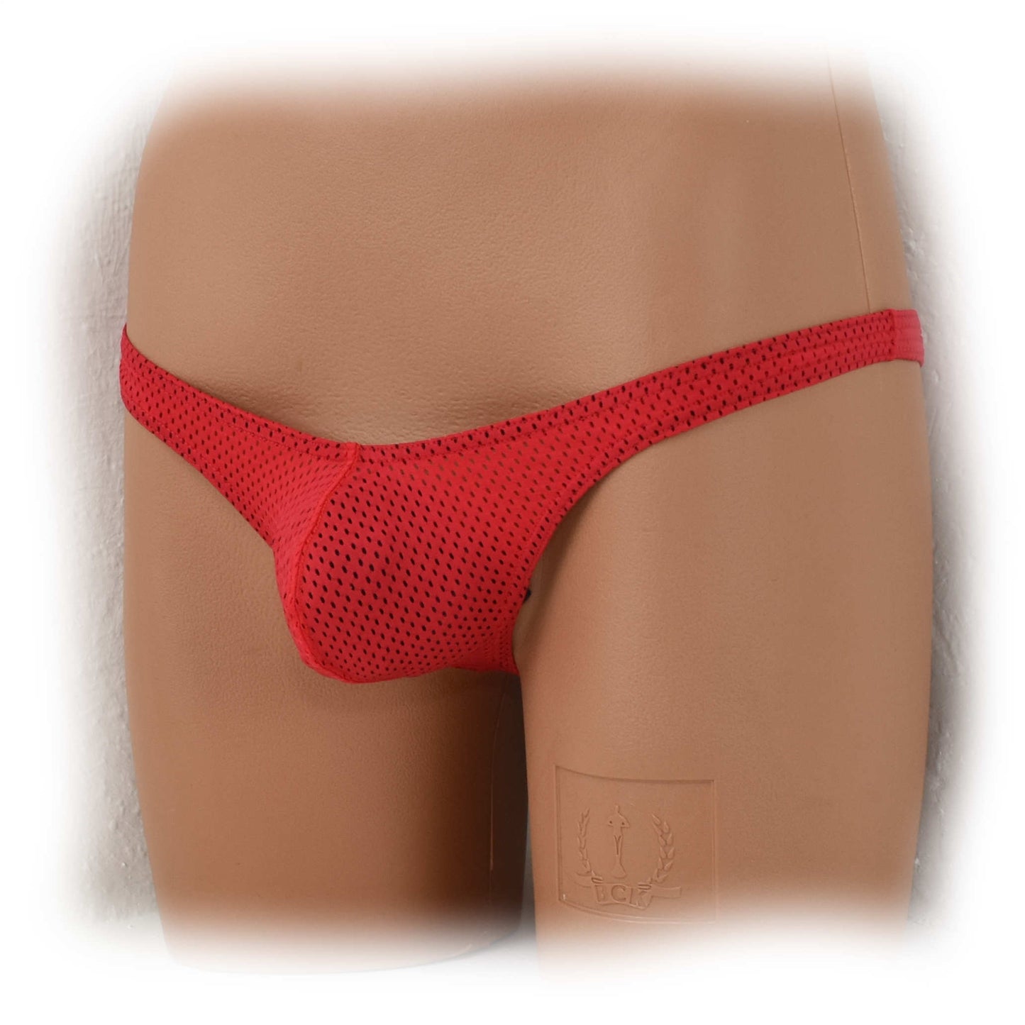 Mini- String, schön knapp geschnitten einfarbig