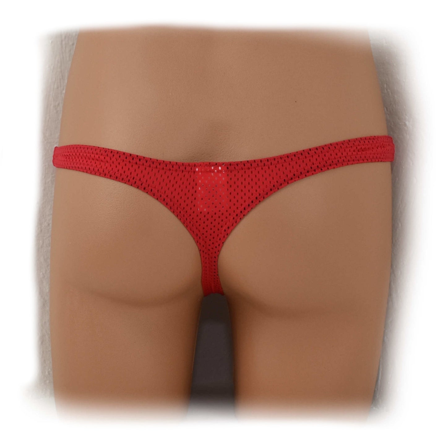 Mini- String, schön knapp geschnitten einfarbig
