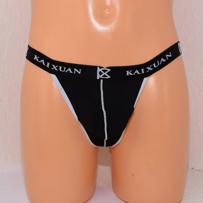 String for men farbiger Bund