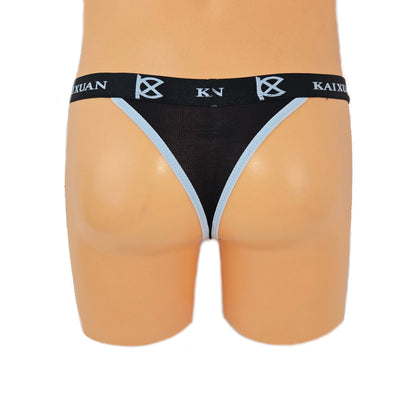 String for men farbiger Bund