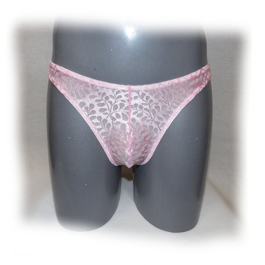 Slip mit transpatenten Mustern