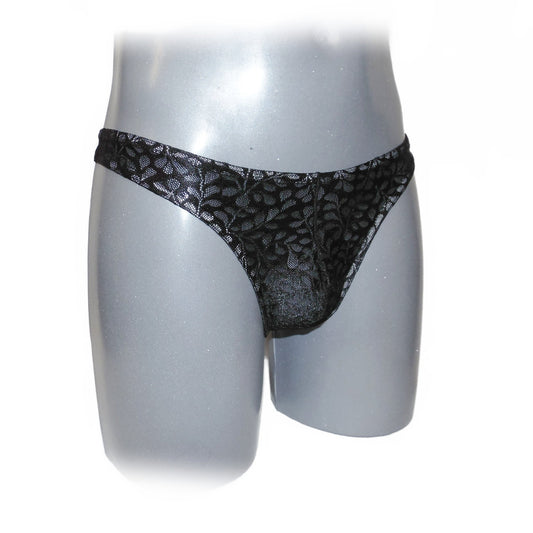 Slip mit transpatenten Mustern
