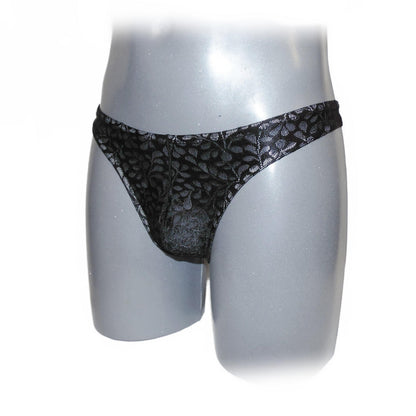 Slip mit transpatenten Mustern