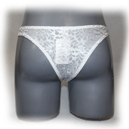 Slip mit transpatenten Mustern