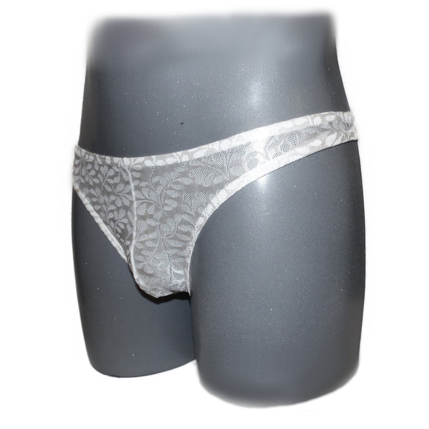 Slip mit transpatenten Mustern