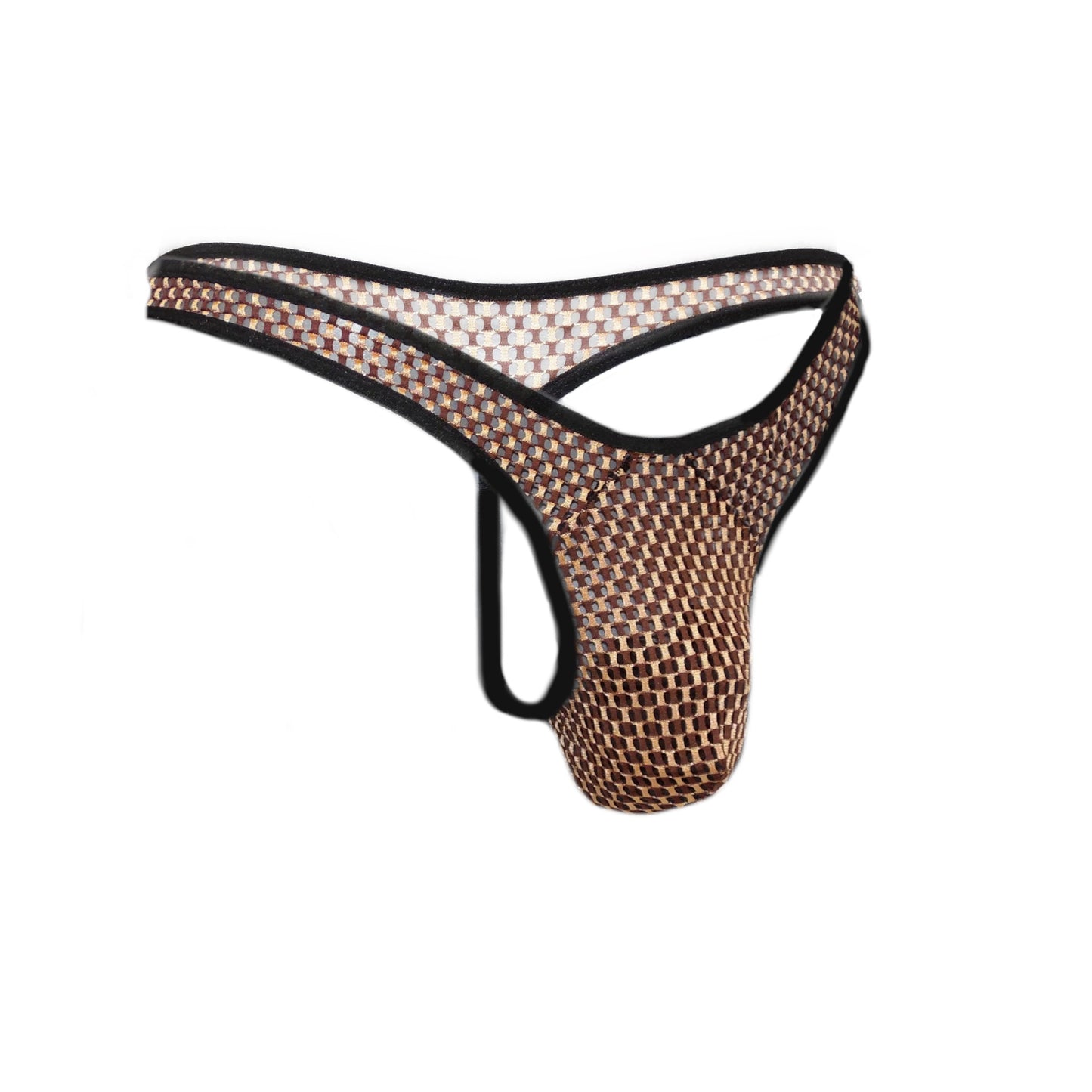 String mit transparentem Netzmuster